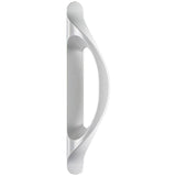 JELD-WEN 72-in x 80-in 4-9/16-in Low-e Insulating Blinds Between The Glass White Vinyl Sliding Left-Hand Sliding Double Patio Door