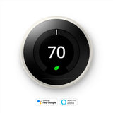 Nest Learning Thermostat 3rd Gen in White (2-Pack) - Super Arbor