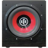 12 in. 475-Watt RtR Eviction Series Front-Firing Powered Subwoofer - Super Arbor
