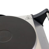 Portable Single Burner Stainless Steel 8 in. Solid Element Electric Hot Plate