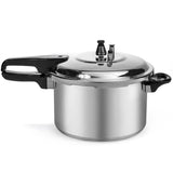 6 qt. Aluminum Pressure Cooker with Pressure Release