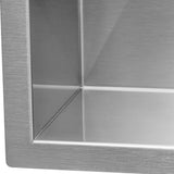 21 in. x 18 in. x 12 in. 16-Gauge Stainless Steel Undermount Deep-Laundry Utility Sink - Super Arbor