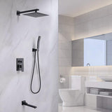 Pressure Balanced Complete Shower System with Rough-in Valve - Super Arbor