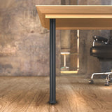 34-1/4 in. Black Metal Round Adjustable Leg - Super Arbor