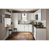 Diamond NOW Arcadia 27-in W x 35-in H x 23.75-in D TrueColor White Door and Drawer Base Stock Cabinet