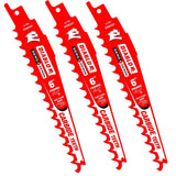 12 in. Carbide Pruning and Clean Wood Cutting Reciprocating Saw Blade (2-Pack) - Super Arbor