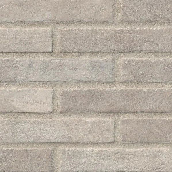 MSI Capella Ivory Brick 2-1/3 in. x 10 in. Matte Porcelain Floor and Wall Tile (5.17 sq. ft./case)