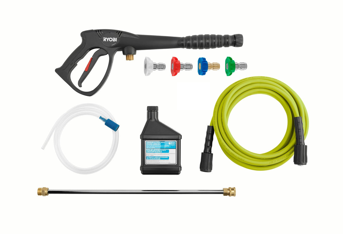 RYOBI 2,900 PSI 2.3 GPM Gas Pressure Washer with 15 in. Surface Cleaner