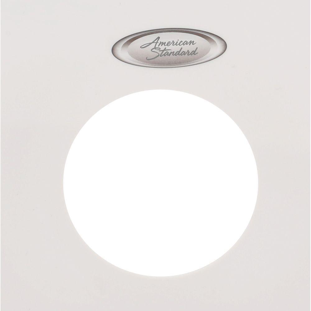 Savona 60 in. x 42 in. Oval Drop-In Whirlpool Bathtub in White - Super Arbor