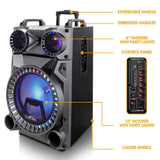 12 in. Portable Rechargeable Bluetooth Party Speaker - Super Arbor