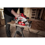 M18 18-Volt Lithium-Ion Brushless Cordless 7-1/4 in. Circular Saw Kit with 1 Battery 5.0Ah, Charger and Bag