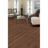 allen + roth Style Selections Adeline Hickory 8-mm T x 8-in W x 48-in L Water Resistant Wood Plank Laminate Flooring (21.26-sq ft / Carton)