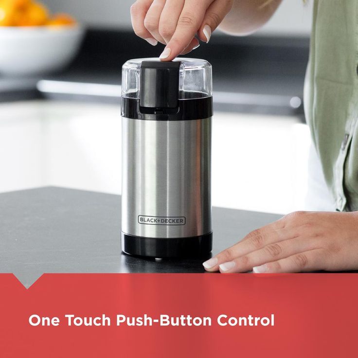 4 oz. Silver Coffee Grinder