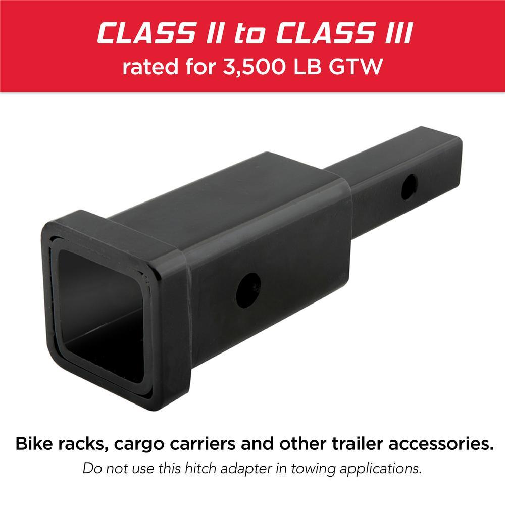 TowSmart Class II to Class III Receiver Adapter - Super Arbor