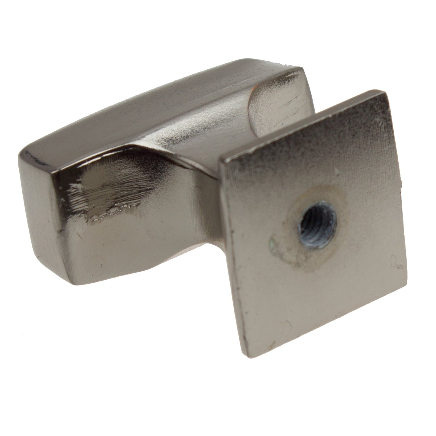 GlideRite 1-1/8 in. Transition Style Rectangle Cabinet Knob, Satin Nickel, Pack of 25