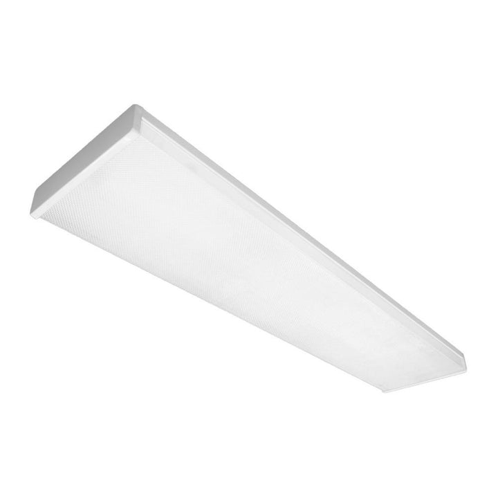 ACW 220-Watt Equivalent High-Output White Integrated LED Wraparound Ceiling Light Fixture, 5000K - Super Arbor
