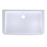 TOTO 21 in. Rectangular Undermount Bathroom Sink with CeFiONtect in Cotton White