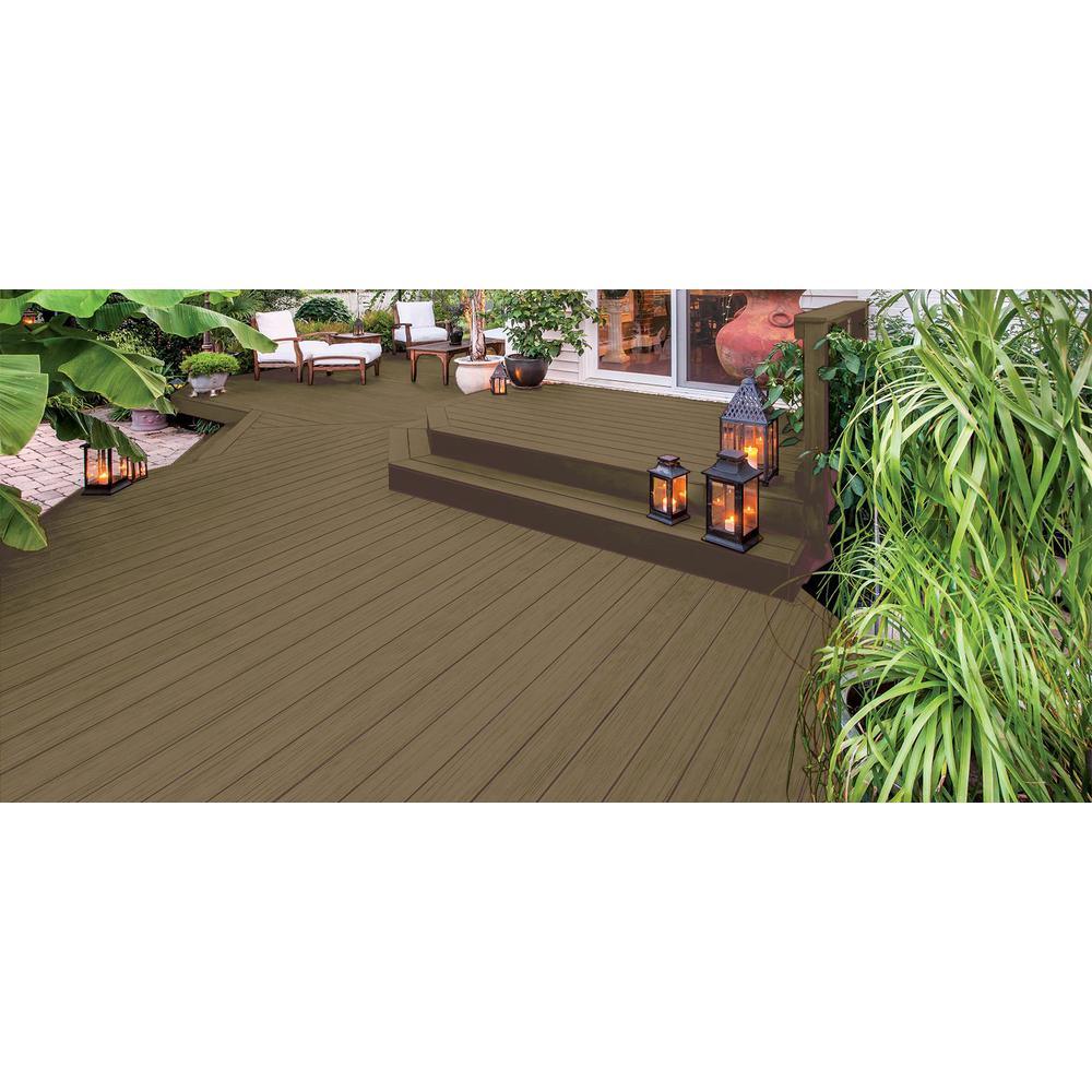 PPG TIMELESS 3 gal. TPO-14 Oxford Brown Transparent Penetrating Wood Oil Exterior Stain Low VOC - Super Arbor