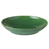 Fontana 13.5 in. 30 fl. oz. Turquoise Ceramic Stoneware Pasta Serving Bowl