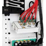 Structured Media Center Premium 1x8 (6-Way) Active Video Amplified Splitter Module - White - Super Arbor