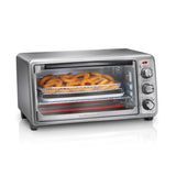 Sure Crisp 1440 W 6-Slice Stainless Steel Toaster Oven with Air Fry