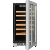 Thor Kitchen 40-Bottle Capacity Stainless Steel Built-In/Freestanding Wine Chiller