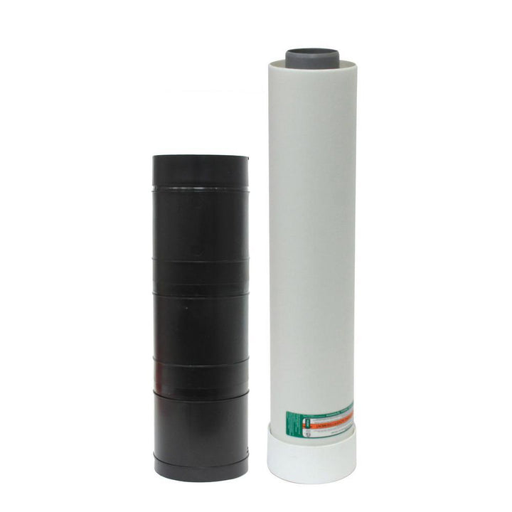 2 in. / 4 in. Plastic Condensing Roof Termination Vent Extension Kit - Super Arbor