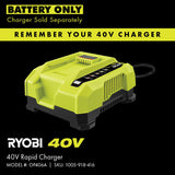 RYOBI 40-Volt Lithium-Ion 2.0 Ah Battery