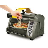 1400-Watt 6-Slice Silver Toaster Oven