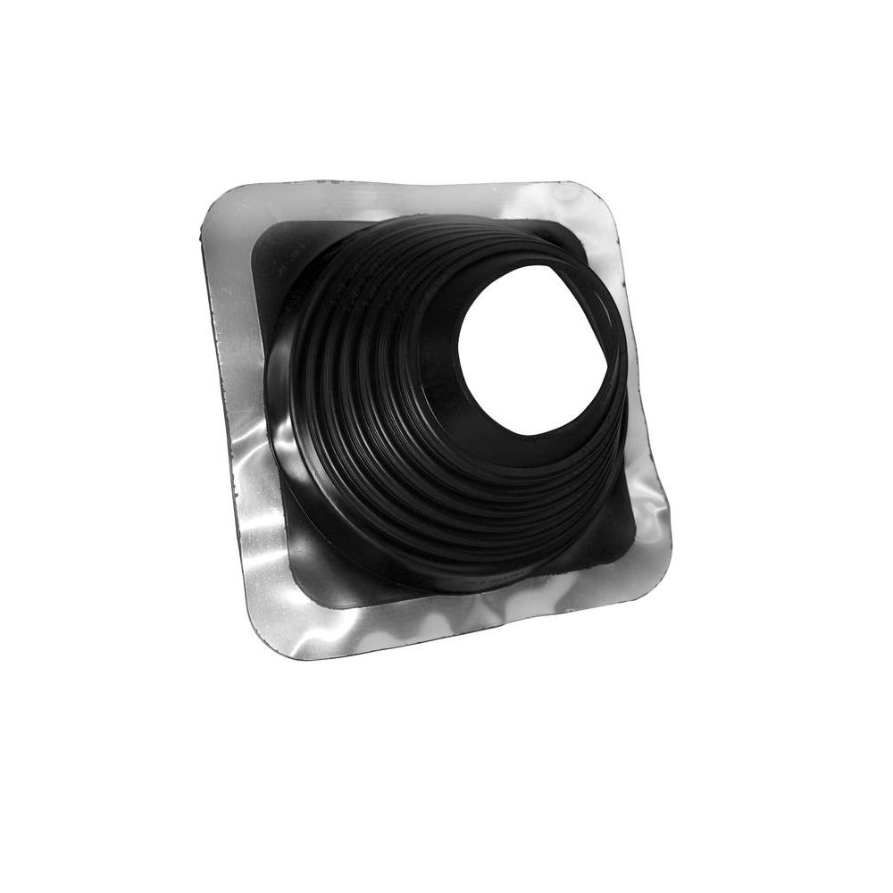 Master Flash 17 in. x 17 in. Vent Pipe Roof Flashing with 6-3/4 in. - 13-1/2 in. Adjustable Diameter