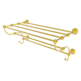 Allied Brass Waverly Place Collection 24-in Train Rack Towel Shelf in Brushed Bronze