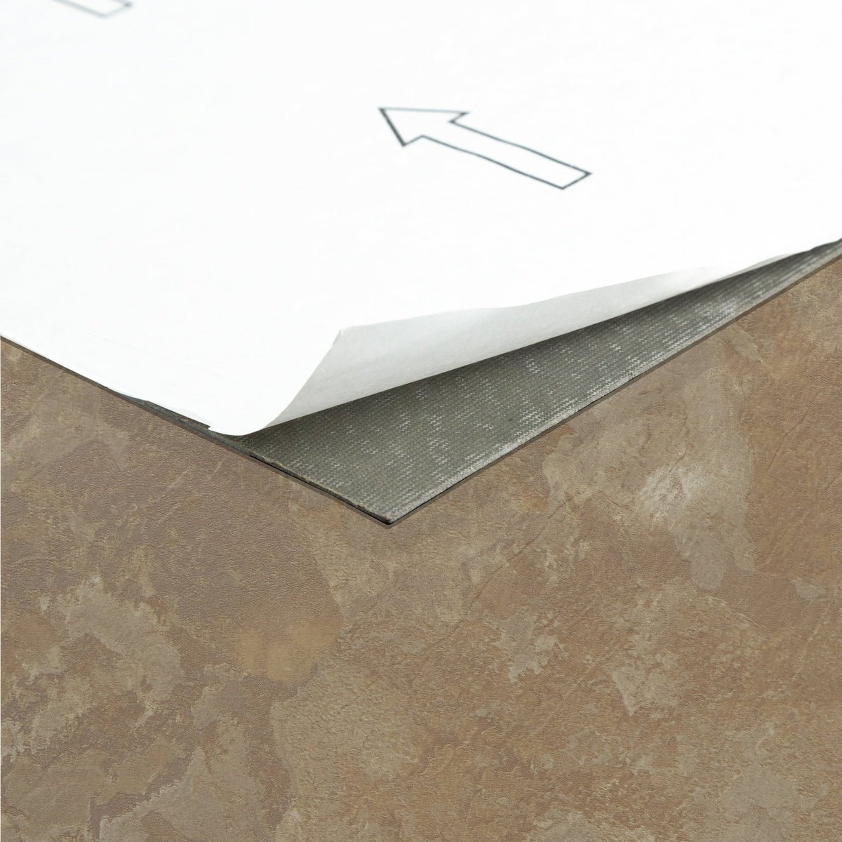 Achim Nexus Self-Adhesive Vinyl Floor Tile, Light Slate Marble, 12 x 12 in, 1.2 mm Thick, 20 Tiles (Covers 20 sq ft)