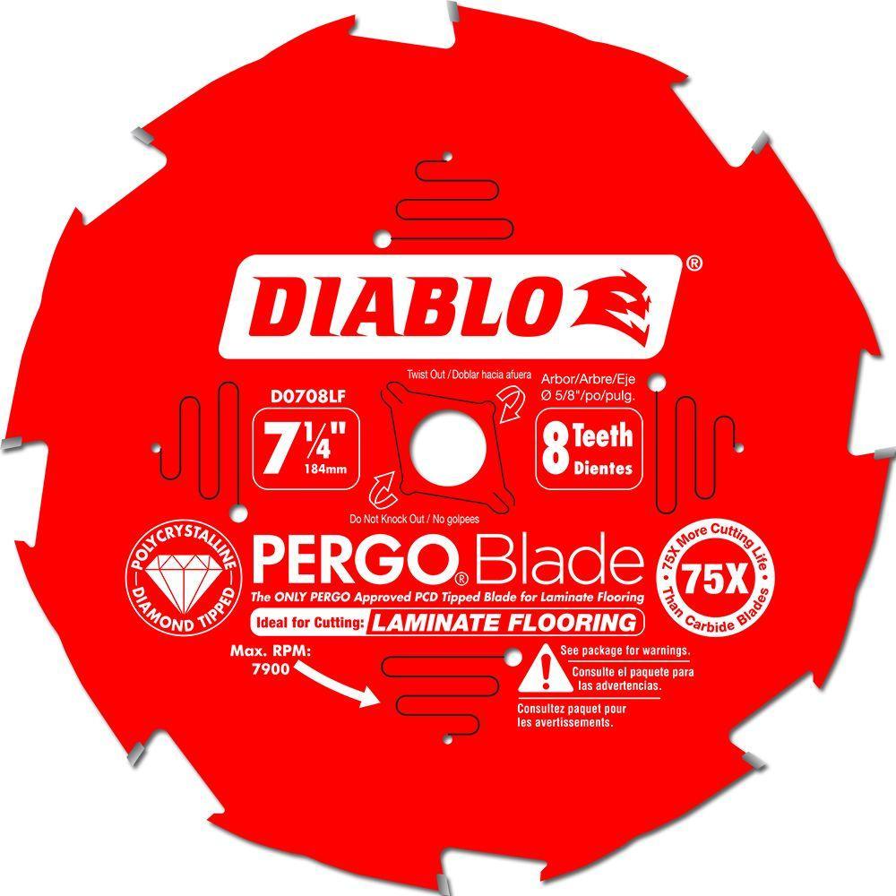 12 in. x 16-Tooth Polycrystalline-Diamond (PCD) Tipped Ultimate Flooring Blade - Super Arbor