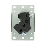 30 Amp Flush Mount Shallow Single Outlet, Black - Super Arbor