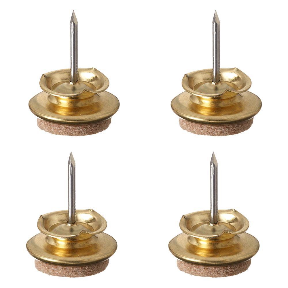 1 in. Nail-On Felt Swivel Glides (4 per Pack)