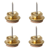 1 in. Nail-On Felt Swivel Glides (4 per Pack)