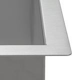 21 in. x 18 in. x 12 in. 16-Gauge Stainless Steel Undermount Deep-Laundry Utility Sink - Super Arbor