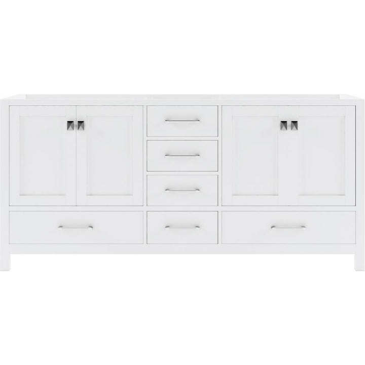 Caroline Avenue 72 in. W Bath Vanity Cabinet Only in White - Super Arbor