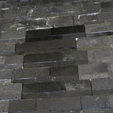Charcoal Ledgestone 6-in x 12-in Natural Stone Slate Stone Look Wall Tile (0.48-sq. ft/ Piece)