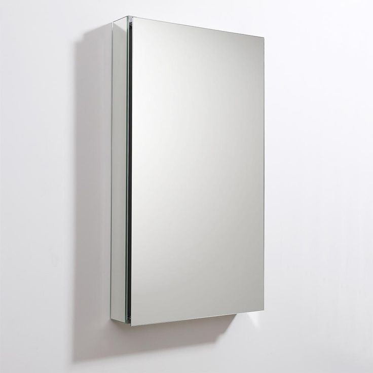 20 in. W x 36 in. H x 5 in. D Frameless Recessed or Surface-Mounted Bathroom Medicine Cabinet