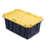 27 Gal. Tough Storage Bin in Black - Super Arbor