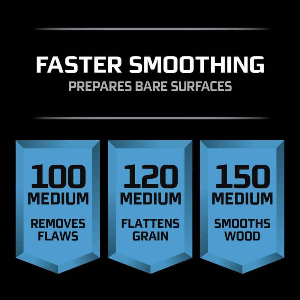 3M Pro Grade Precision 9 in. x 11 in. Coarse 60-Grit Sheet Sandpaper (4-Sheets/Pack)