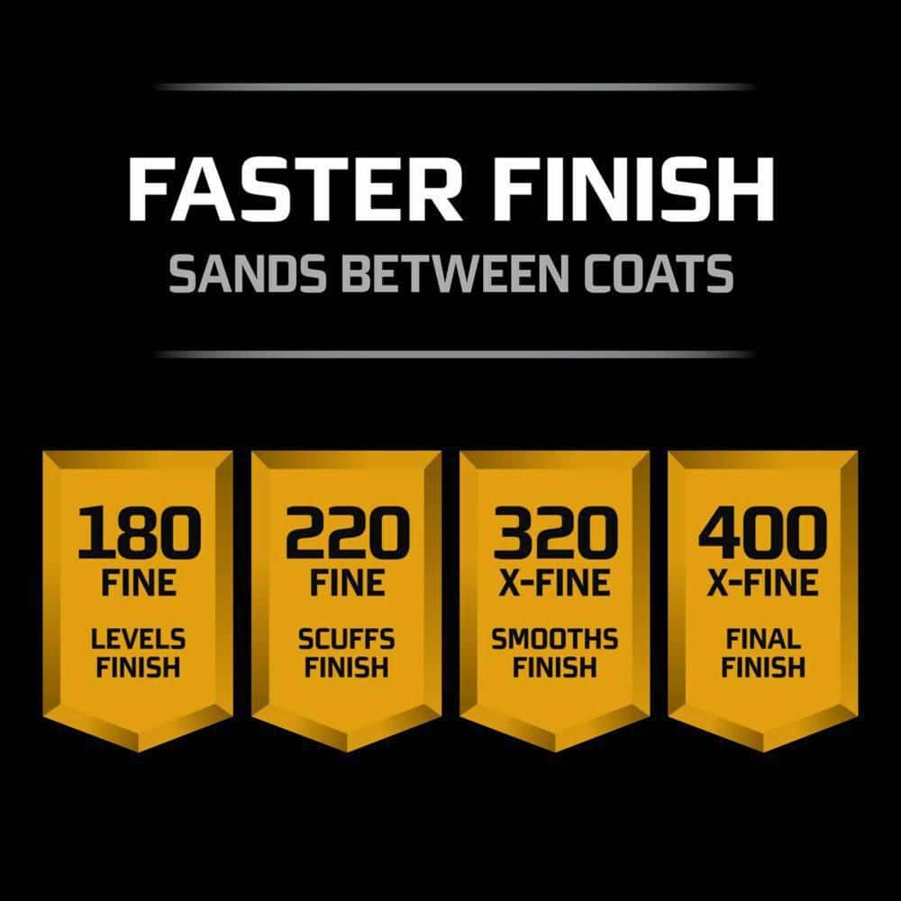 3M Pro Grade Precision 9 in. x 11 in. Coarse 60-Grit Sheet Sandpaper (4-Sheets/Pack)