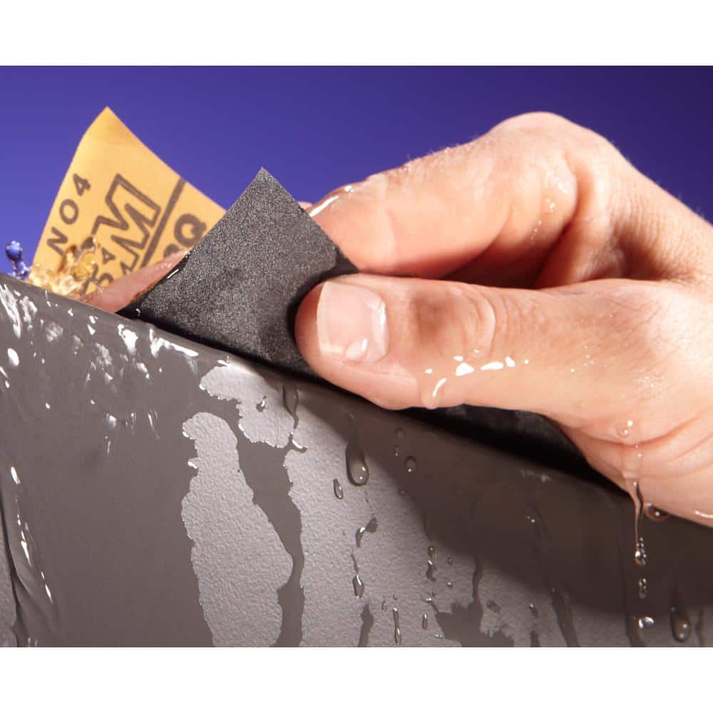 3M Imperial Wetordry 3.7 in. x 9 in. Ultra Fine 800-Grit Sheet Sandpaper (10-Sheets/Pack)