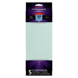 3M Pro Grade 4-3/16 in. x 11-1/4 in. 120-Grit Drywall Sanding Sheet (5-Pack)