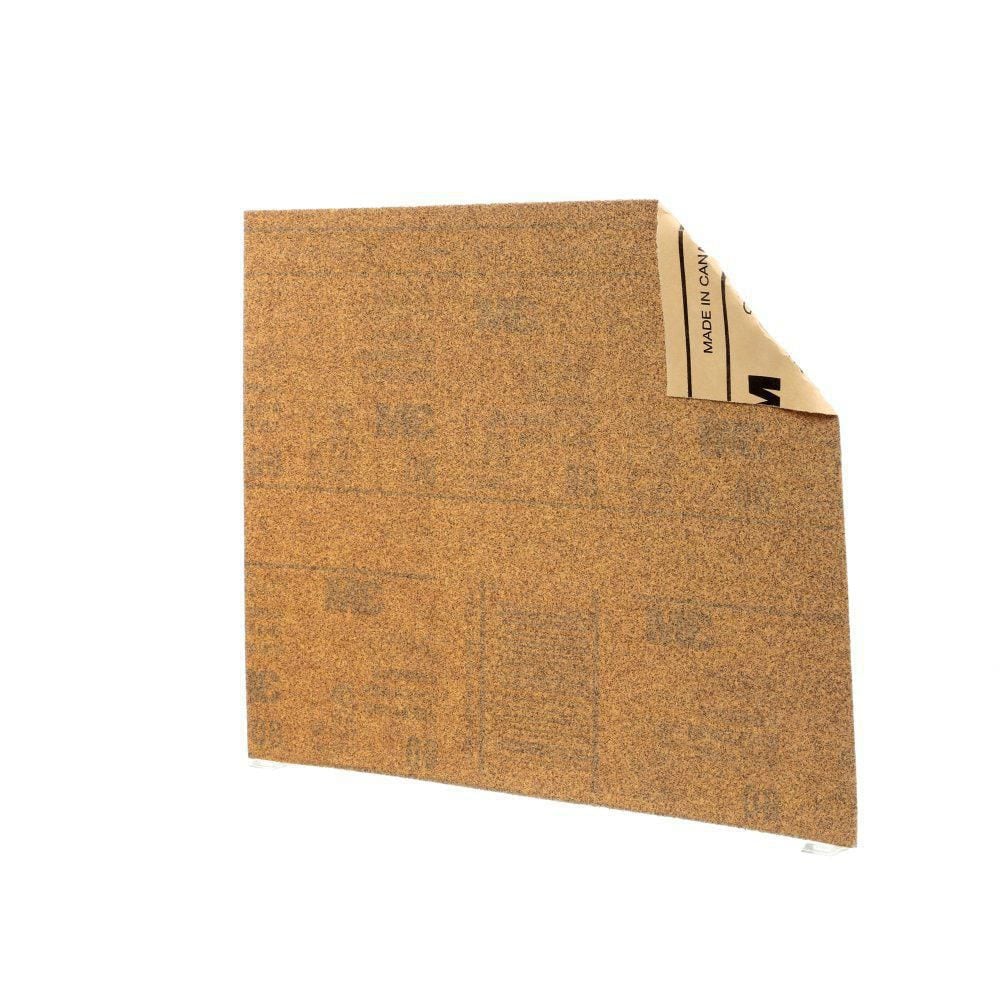 3M 9 in. x 11 in. 220 Grit Very Fine Aluminum Oxide Sandpaper (25-Sheets/Pack)
