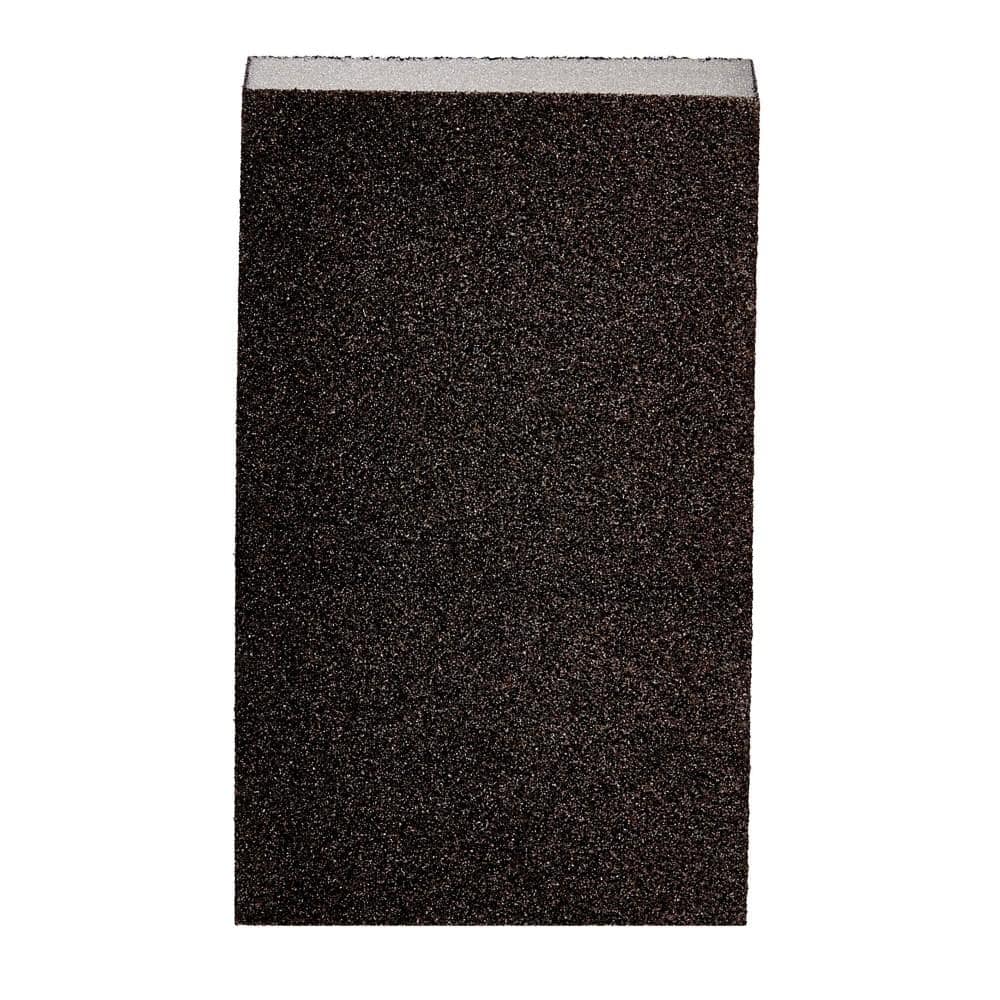 3M 2-7/8 in. x 4-7/8 in. 100, 180 Fine/Medium All-Purpose Sanding Sponge