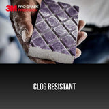 3M Pro Grade Precision 4-1/2 in. x 2-1/2 in. x 1 in. 80-Grit Medium Dust Channeling Sanding Sponge