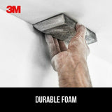 3M 2 7/8 in. x 8 in. x 1 in. Fine Extra Large Angled Drywall Sanding Sponge