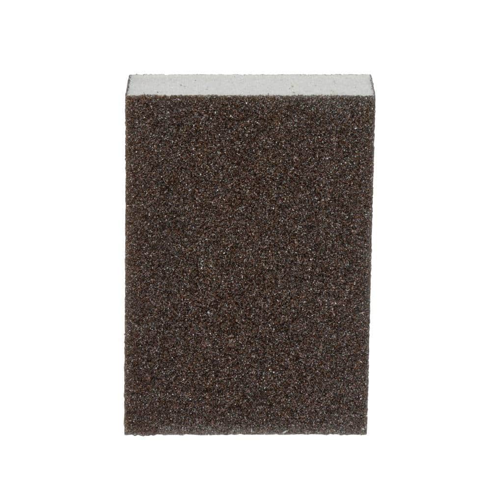 3M 4.5 in. x 2.5 in. x 1 in. 120 Fine-Grit Block Sanding Sponge (3 Sponge-Pack)
